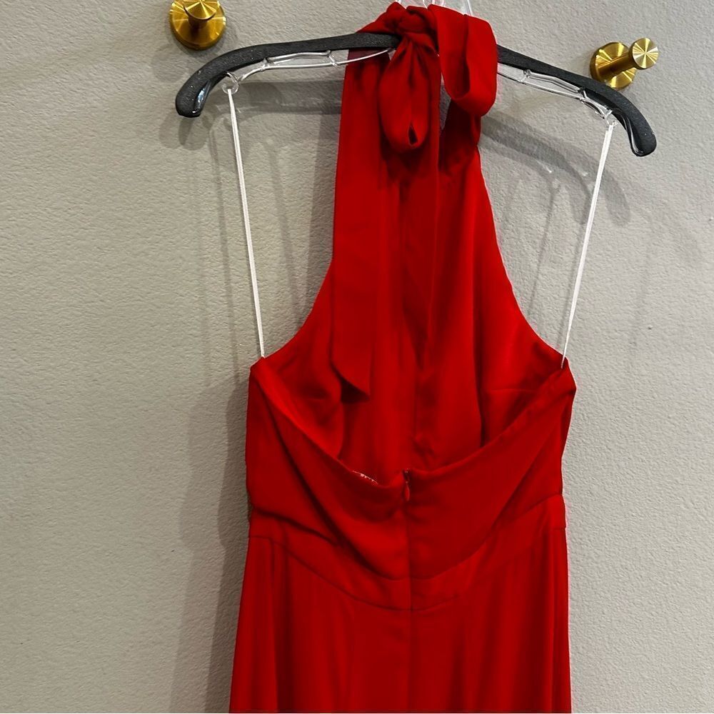 Yumi Kim | Small | Rocio High Demand Halter Maxi Dress Red Revolve red dress - Picture 9 of 11